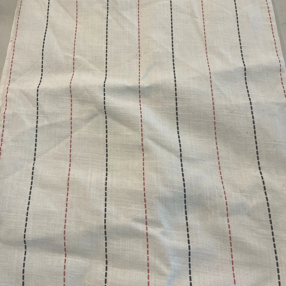 NEW Blue and coral beaded table runner